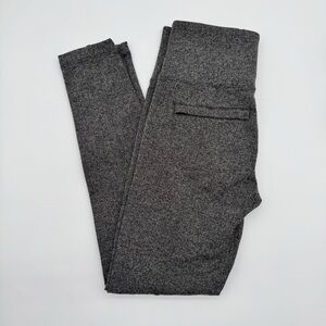 Athleta Delancey Herringbone Tight Black Gray Women’s Size XS